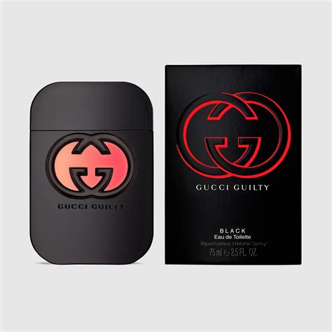 gucci guilty black eau de toilette spray for women|gucci black guilty after shave.